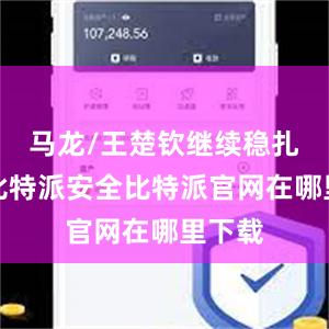 马龙/王楚钦继续稳扎稳打比特派安全比特派官网在哪里下载