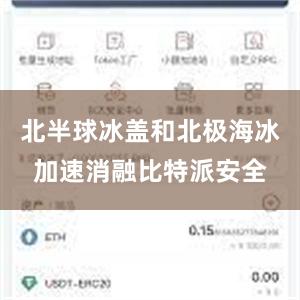 北半球冰盖和北极海冰加速消融比特派安全