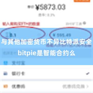 与其他加密货币不异比特派安全bitpie是智能合约么